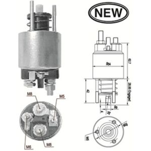 Magneetschakelaar, starter MAGNETI MARELLI 940113050556