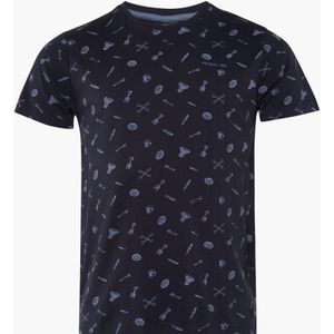 T-shirt Met Korte Mouwen - Black Denim