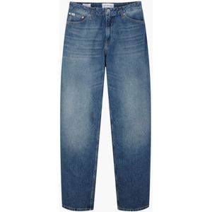 Straight Jeans - Mid Blue Denim