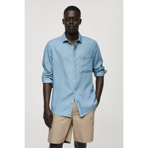 Jeanshemd - Mid Blue Denim