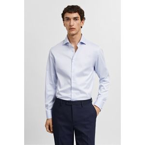 Hemd Met Lange Mouwen - Blauw