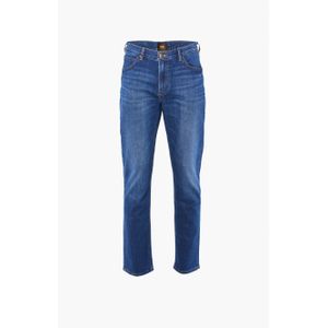 Straight Jeans - Mid Blue Denim