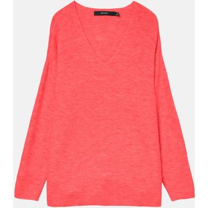 Pull Met V-hals - Oranje