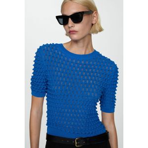 Pull Met Ronde Hals - Blauw