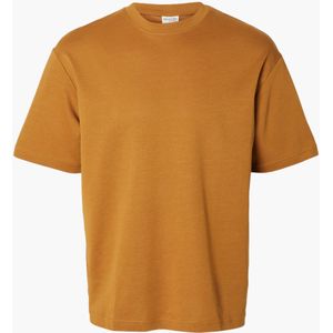 T-shirt Met Korte Mouwen - Bruin