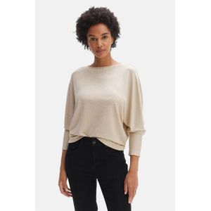 Pull Met Ronde Hals - Beige