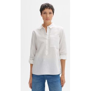 Blouse Met Lange Mouwen - Wit