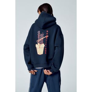 Sweater Met Kap - Blauw