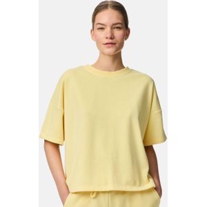 T-shirt Met Korte Mouwen - Geel