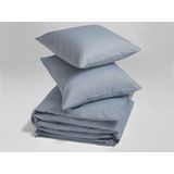 Yumeko overtrekset katoen TENCEL™ blauw chambray 200x220 + 2/60x70 - Biologisch & ecologisch