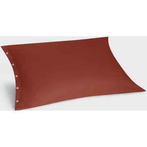 Yumeko kussensloop velvet flanel fluweel rood 70x90 - Biologisch & ecologisch - 1 stuk