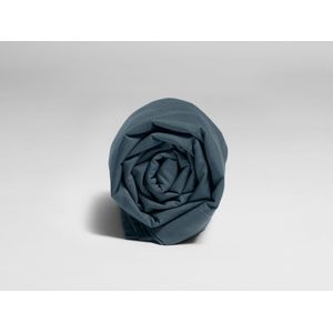 Yumeko kinderlaken percal katoen blauw 120x150