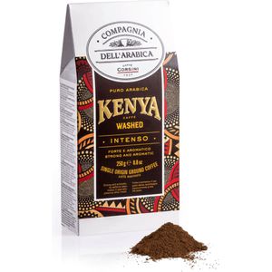Kenya Washed 'Single Origin' gemalen koffie