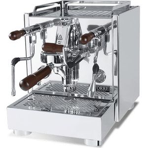 Teresina Espressomachine - Houten handgreep , Met erogatietimer