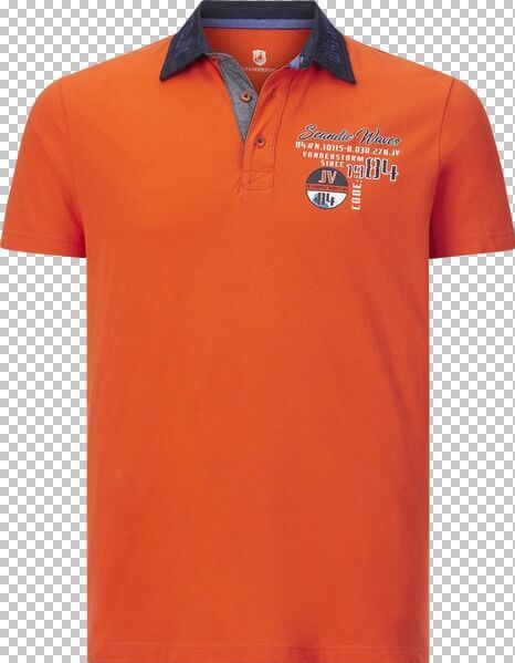 Poloshirt KODEWIN Jan Vanderstorm orange
