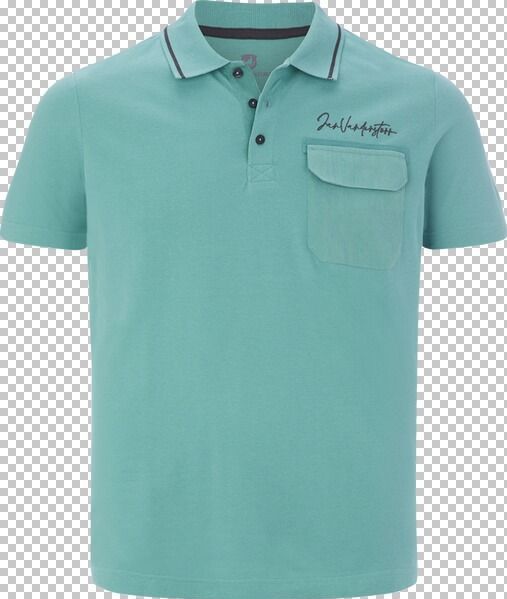Poloshirt STILTOR Jan Vanderstorm türkis