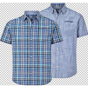 Doppelpack Hemd DANKWARD Jan Vanderstorm blau