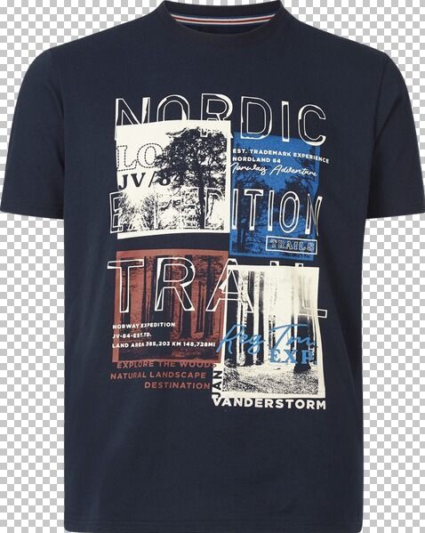 T-Shirt TANDRUP Jan Vanderstorm dunkelblau