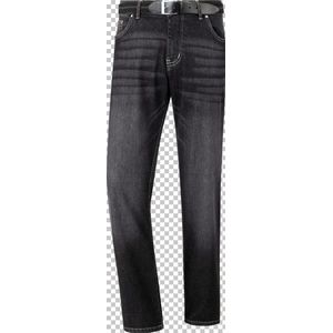 Tiefbundjeans JOEL Jan Vanderstorm schwarz