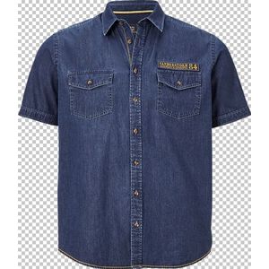 Jeanshemd JOAR Jan Vanderstorm blau