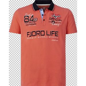 Poloshirt LADISLAUS Jan Vanderstorm orange
