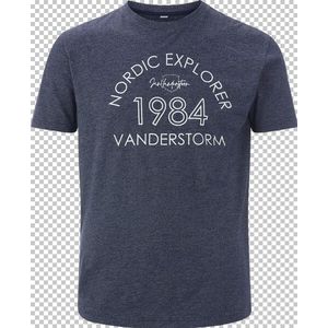 T-Shirt KERLOVAN Jan Vanderstorm dunkelblau