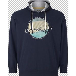 Sweatshirt EARL COLUM Charles Colby dunkelblau