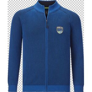 Strickjacke VERMUNDUR Jan Vanderstorm royalblau