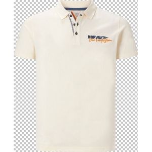 Poloshirt JAKOV Jan Vanderstorm wollweiß