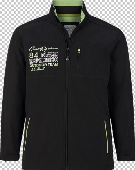 Softshelljacke TEEMU Jan Vanderstorm schwarz