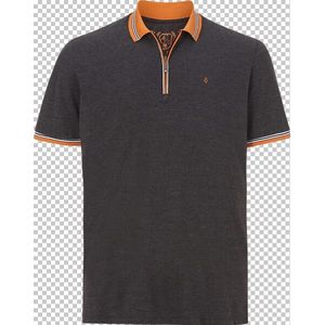 Poloshirt EARL PAT Charles Colby dunkelgrau