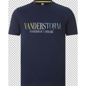 T-Shirt BERGTHOR Jan Vanderstorm dunkelblau