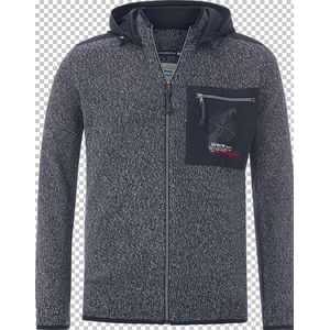 Strickjacke DJARKE Jan Vanderstorm dunkelblau