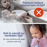 Loby® Premium Sonische Elektrische tandenborstel voor Baby en Peuter - Met Timer - 0 t/m 4 Jaar