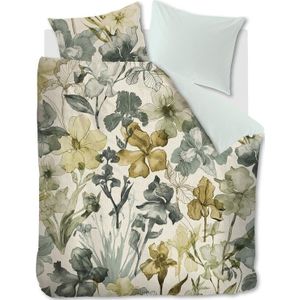 Beddinghouse Dekbedovertrek Iris Field Grey Green 2 persoons