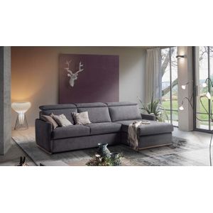 Sleepy Zetelbed Garda 120 x 195 x 16 cm met Longchair