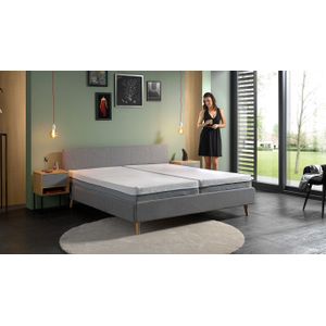 Sleepy® Bedkader met Technogel® Soffio Matras-140-200-Medium