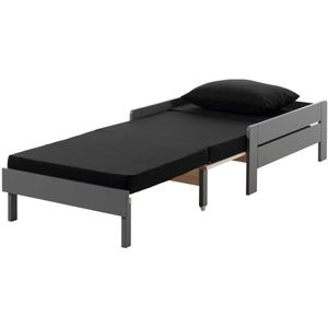 Pino zetelbed grijs