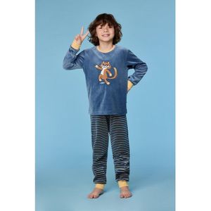 Pyjama jongens Woody kat gestr broek