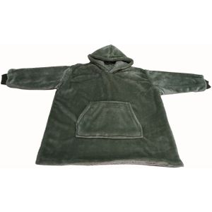 Hoodie Argentina Double Face Kids - Olive