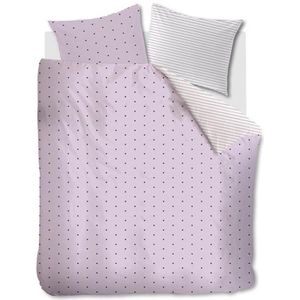 Dbo vt striped hearts lila 140x200/220