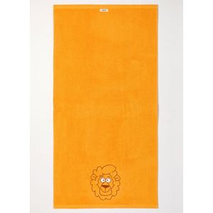 Handdoek Woody Uni Leeuw - Oranje