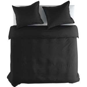 Dekbedovertrek yellow percale