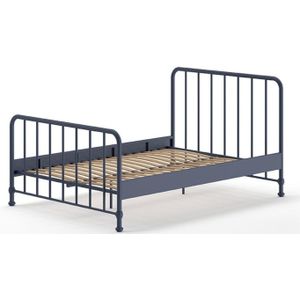 Bronxx bed 160 x 200 cm olive green