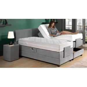 Sleepy Elektro Strada-180-Crush Beige lederlook