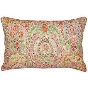 Sierkussen Pip Studio Jabali Flower Quilted Cushion - Koraalrood
