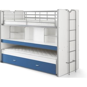 Bonny 80 stapelbed 90 x 200 cm blauw