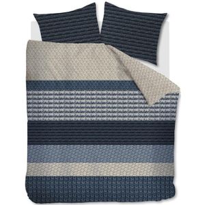 Beddinghouse Lance dekbedovertrek - Lits-Jumeaux - 240x200/220 - Blauw