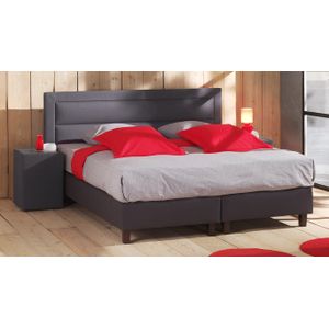 Boxspring set SwissSleep Exclusive Value Carré 160-200-pegaso-brown