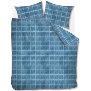 At Home by BeddingHouse Denim dekbedovertrek - Lits-Jumeaux - 240x200/220 - Blauw